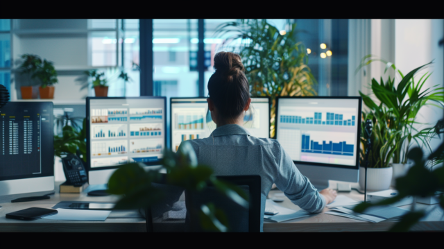 Profesional de RRHH gestionando datos de asistencia y control de acceso en una plataforma unificada